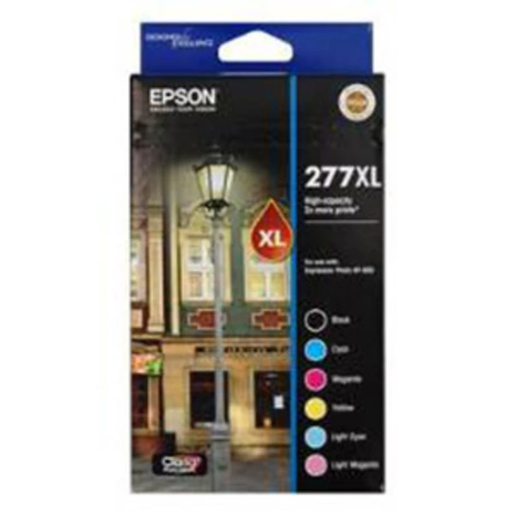 EPSON 277XL HIGH CAPACITY CLARIA PHOTO HD 6 INK VALUE PACK - XP-970