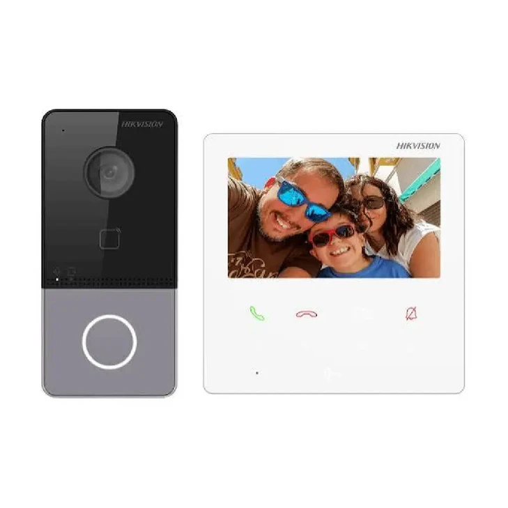 HIKVISION INTERCOM KIS606-P G2 2MP IP KIT WHITE DS-KH611 0-WE1 DS-KV6113-PE1 SURFACE