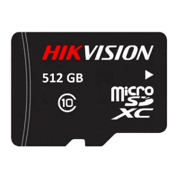 HIKVISION L2 MICRO SD TF CARD 512G 95MBS/R 55MBS/R 2YR