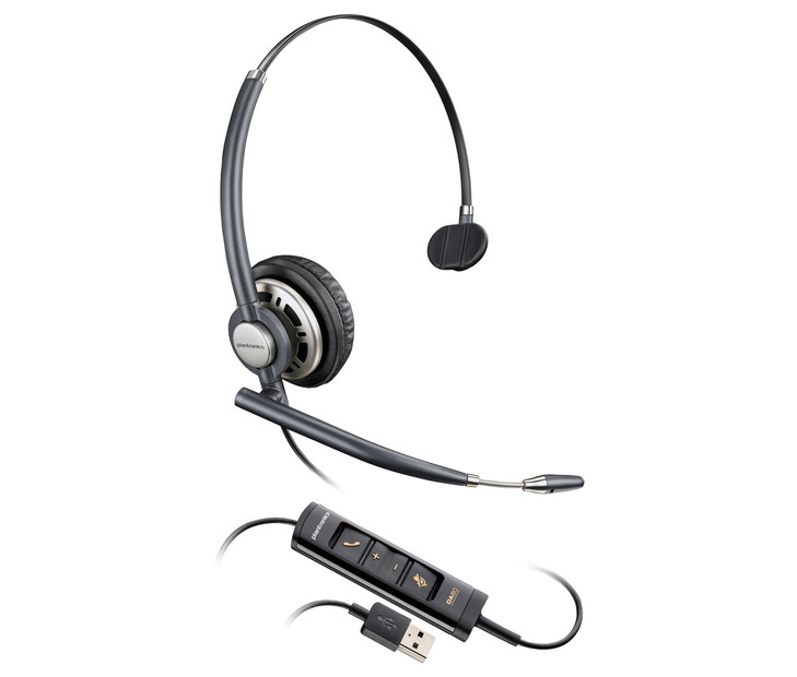 HP POLY ENCOREPRO HW715 UC MONO CORDED HEADSET USB-A