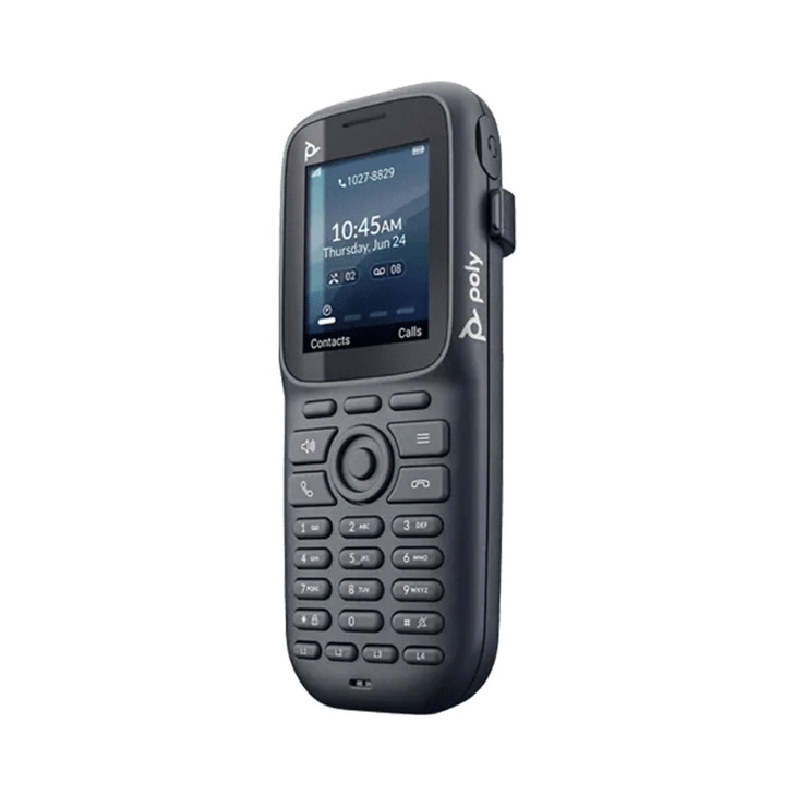 POLY ROVE 20 RUGGED DECT IP PHONE HANDSET 2" DISLAY AEC 50M RANGE 3.5MM - SOH ONLY