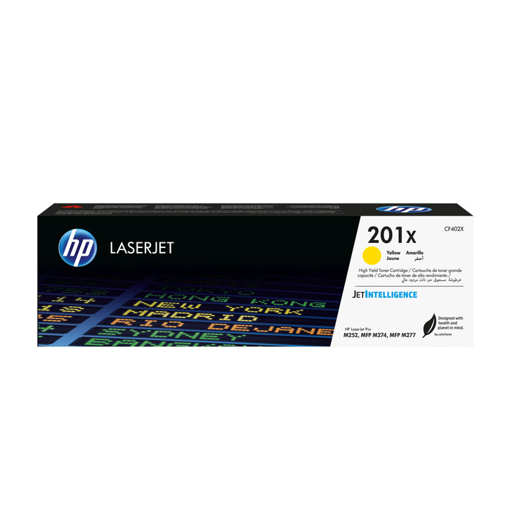 HP 201X YELLOW TONER - HIGH YIELD