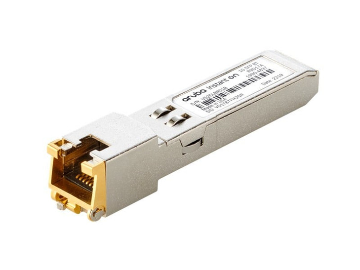 INSTANT ON 1G SFP T RJ45 100M CAT5E XCVR - COMPATIBLE WITH INSTANT ON ONLY