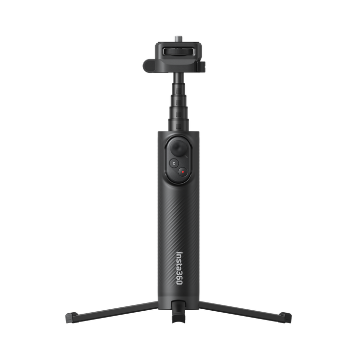 INSTA360 FOLDABLE SELFIE STICK REMOTE KIT LIGHTWEIGHT EDITION BLACK 1YR