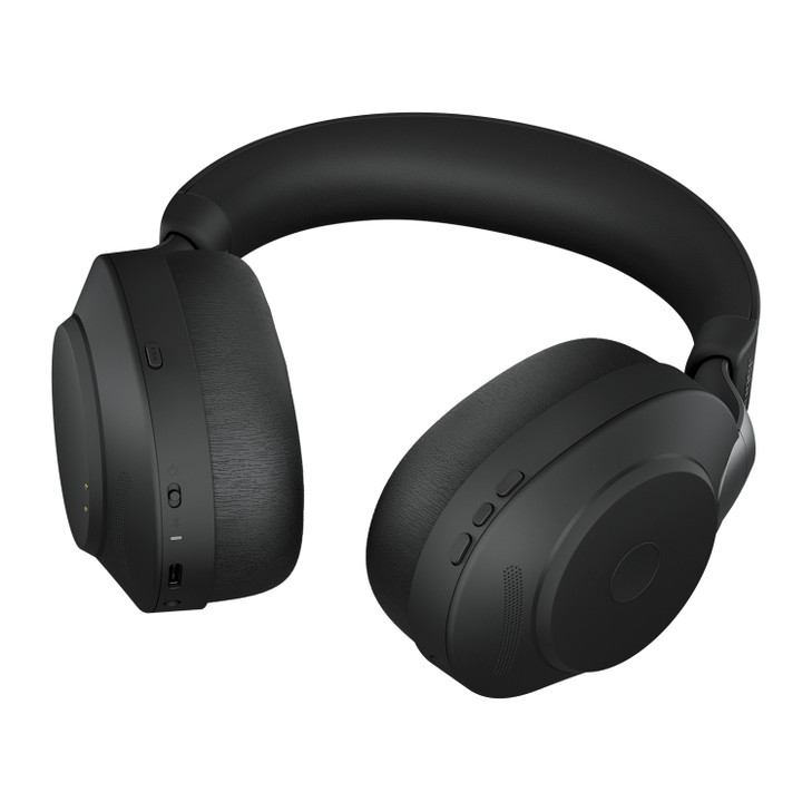 JABRA WIRELESS EVOLVE2 85 UC STEREO BLUETOOTH ANC HEADSET W/CHARGING STAND + LINK 390C BT