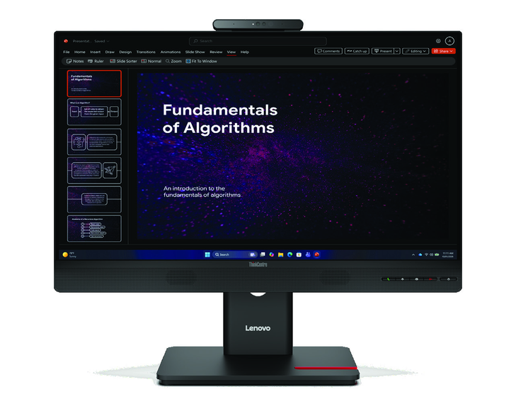 LENOVO TIO24 G6 23.8" IPS FHD(16:9) NON TOUCH HDMI DP W/CAM H/ADJ SPKR 3YR