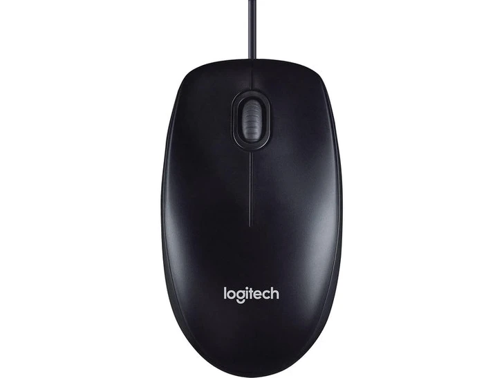 LOGITECH M90 CORDED MOUSE - BLACK - 3YR WTY