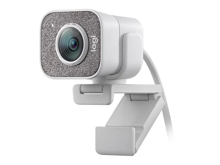LOGITECH STREAMCAM 1080P HD BUILT IN MIC AUTO FOCUS USB-C WHITE 1YR WTY