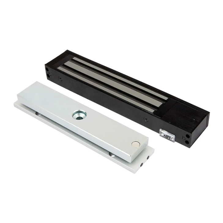 LOX EM3500M ELECTRO MAGNETIC SINGLE MAGLOCK SLIM BLACK 280KG MONITORED 25YR