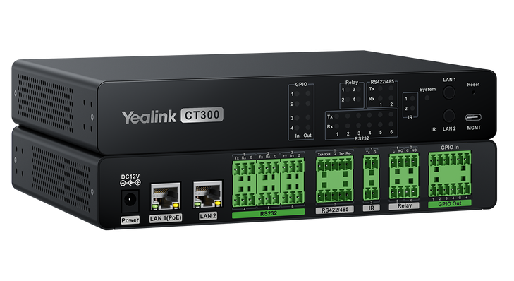 YEALINK CT300 ADVANCED ROOM DEVICE CONTROL DUAL-NETWORK PORTS OPEN API