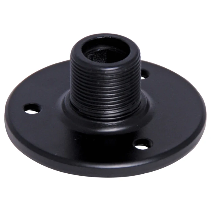 Black Gooseneck Microphone Base