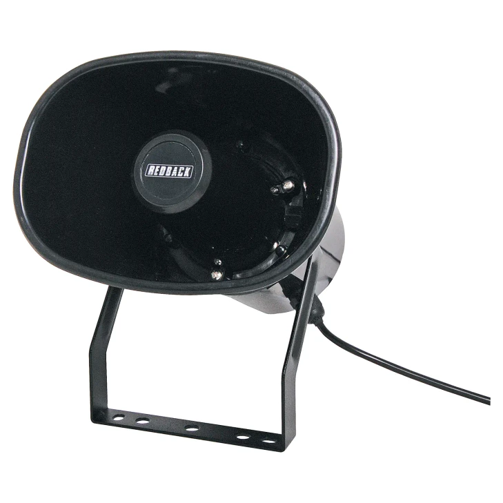 10W 100V EWIS IP66 Black Plastic Horn PA Speaker