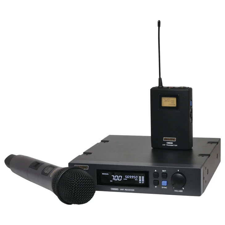UHF Wireless Microphone System 700 Channel Receiver