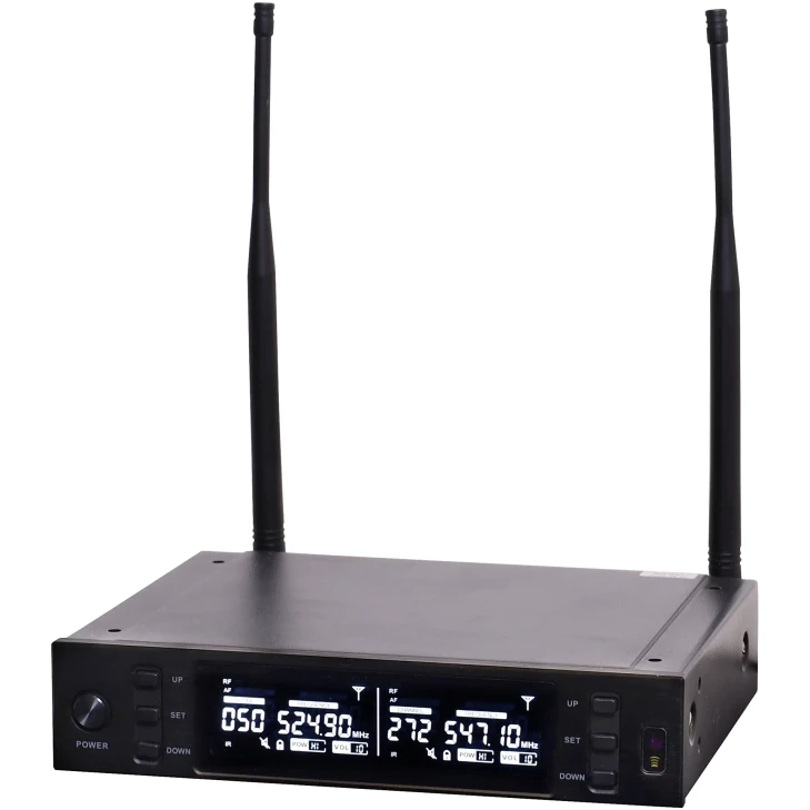 300 Channel True Diversity UHF Microphone Receiver
