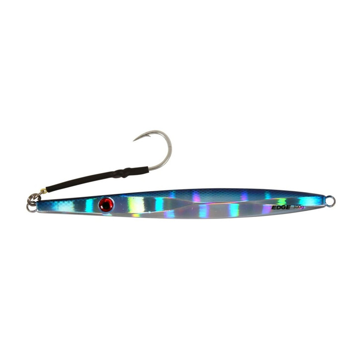 Edge 300g Flutter Jig Blue/Silver