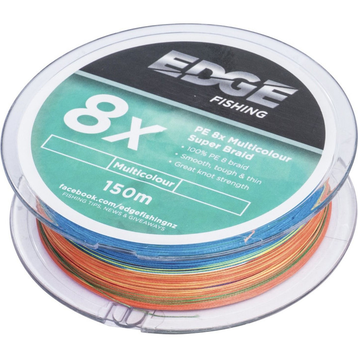 Edge Braid 30lb PE 8X Multi 150m