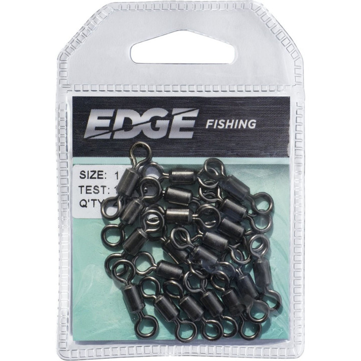Edge Rolling Swivel SS #2 22pc