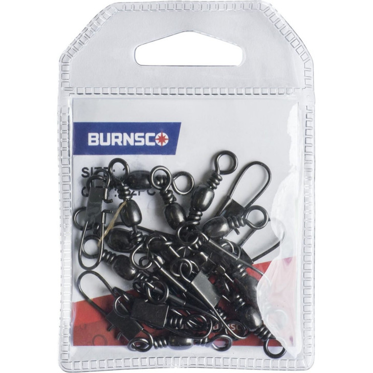 Burnsco Barrel Swivel Snap 12pc #2