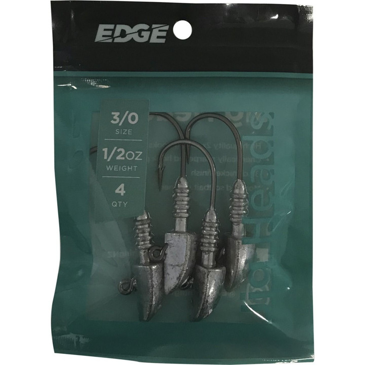 Edge Jig Head 3/4oz 5/0 4pc