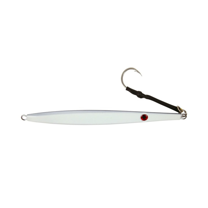 Edge 200g Flutter Jig Black/Silver
