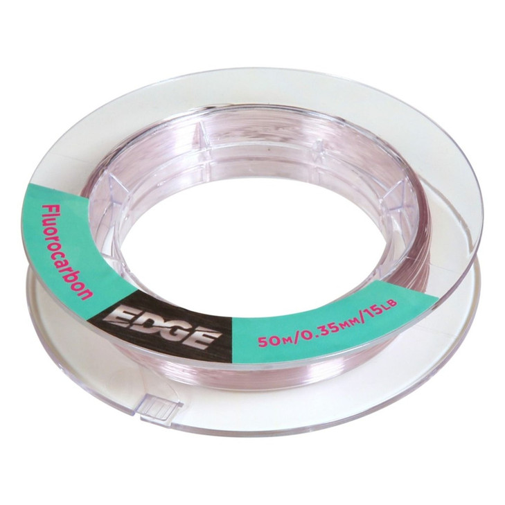 Edge Pink Fluorocarbon 15lb 50m