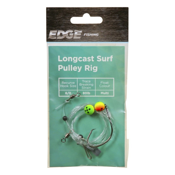 Edge Long Cast Multicolour Surf Pully Rig 6/0