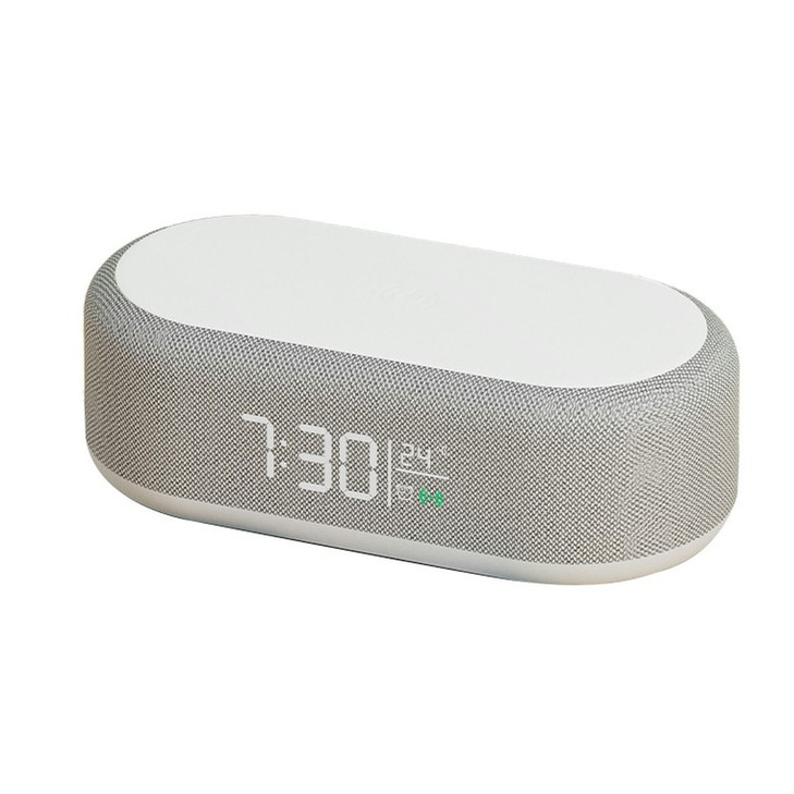 6-in-1 BT 5.3 Alarm Clock BT 5.3 speaker charging RGB night light temperature display 5W