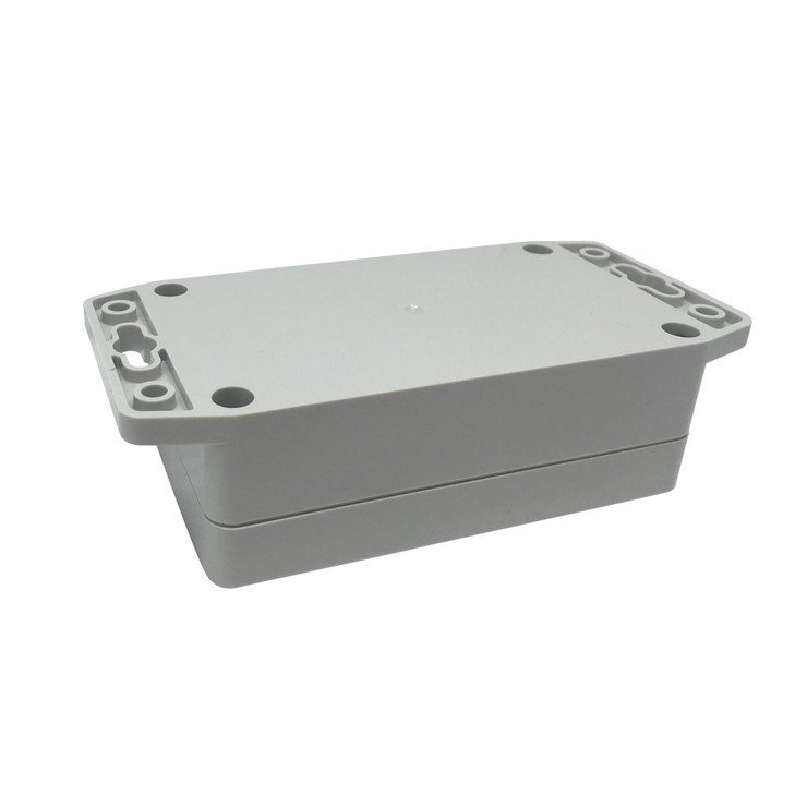 IP65 Sealed Polycarbonate Enclosures - Light Grey with Mounting Flange - 115(W) x 65(D) x 40(H)mm