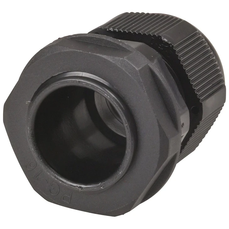 10 - 14mm Black Cable Gland Packet of 25