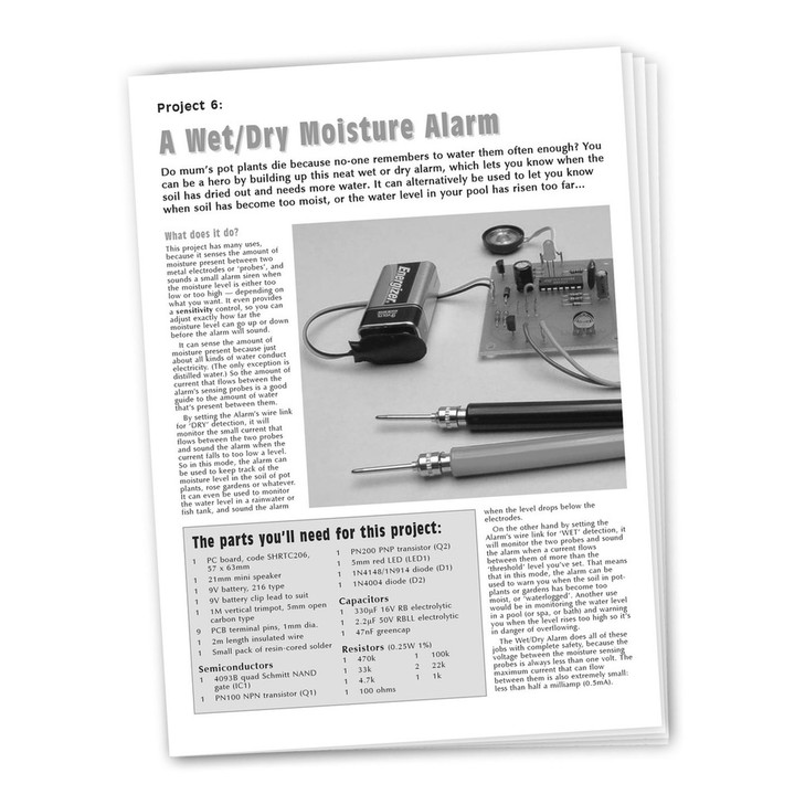 Instructions to suit SC2 Project - KJ8210 Drought Alarm