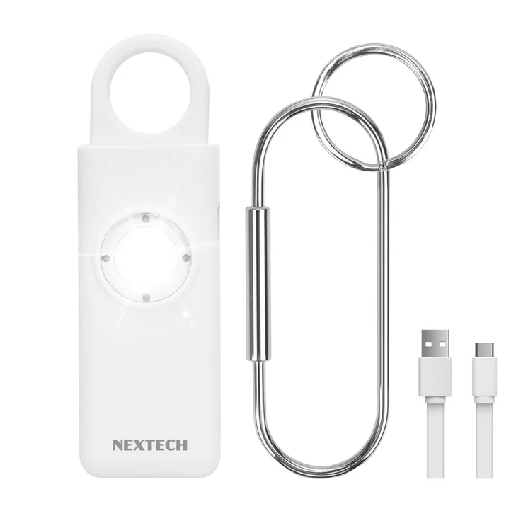 Rechargeable 130dB Personal Alarm with FindMy Tracking