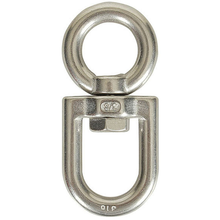 Basic Anchor Swivels - Stainless Steel - 16mm Max Breaking Strain 5000kg