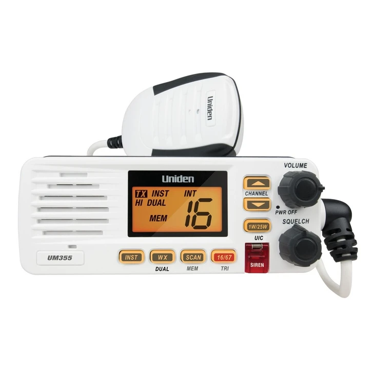 25W VHF Marine Transceiver Uniden UM355