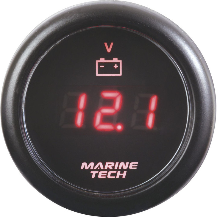 Battery Volt Meter (Digital) 8-32V - Digital Black