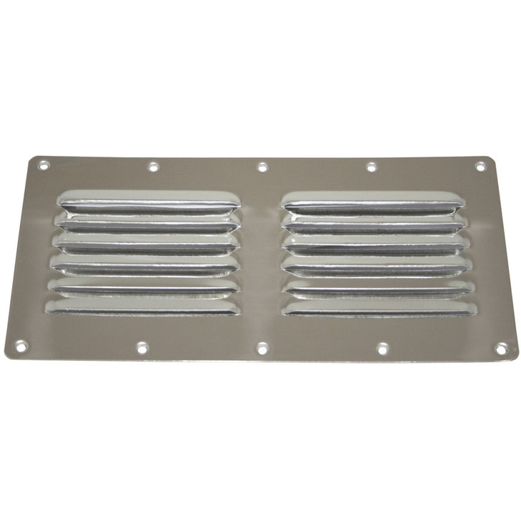 Louver Vents - Stainless Steel - 230mm x 115mm