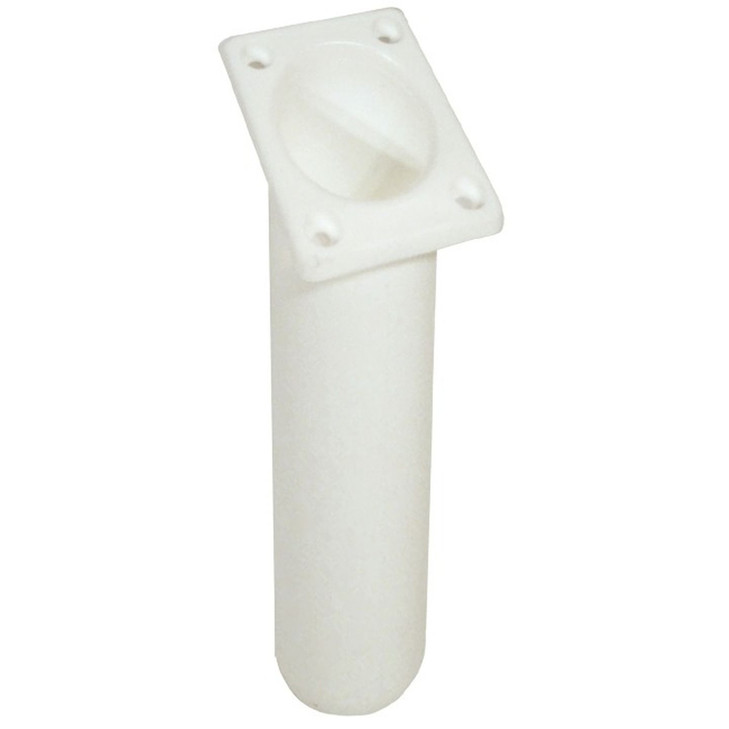 Rectangular Top Through Deck - White