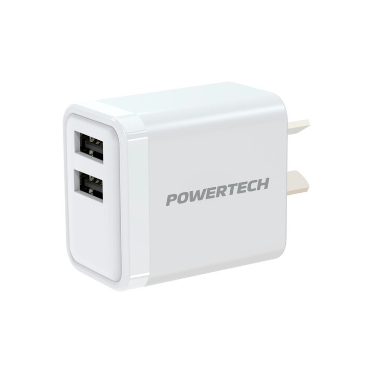 12W Dual 2XUSB-A Mains Power Adaptor