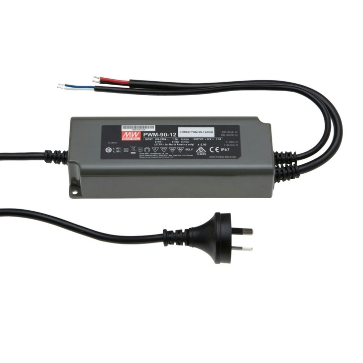 Mean Well 90W LED Dimmable Driver 7.5A PWM-90-12