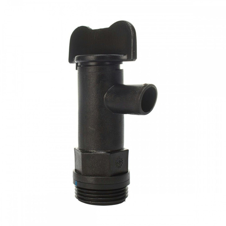 Supex Universal Black Plastic Tap On Off