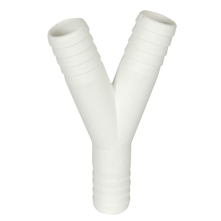 Trudesigns Polymer Plumbing Fittings - Y Joiner 3 x 1in (25mm) Barb