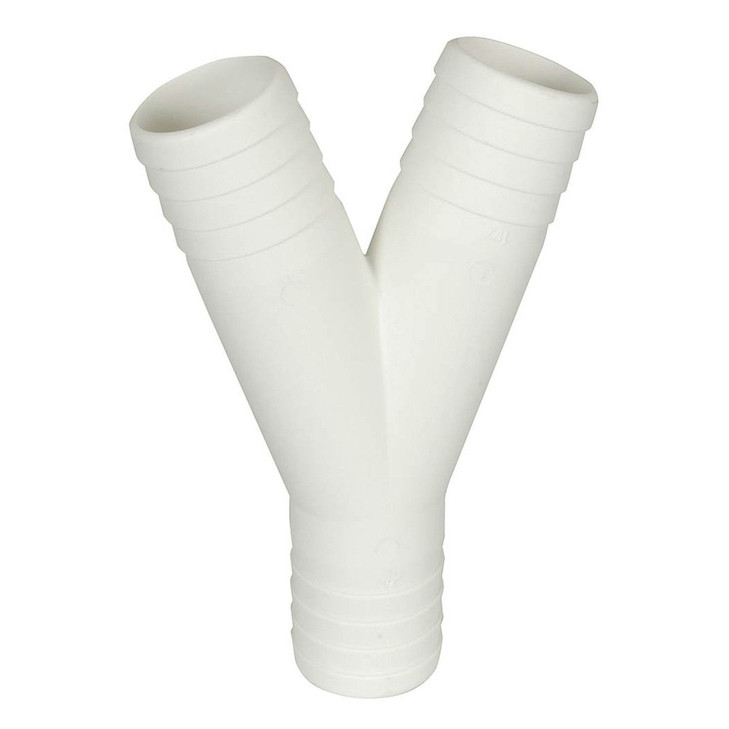 Trudesigns Polymer Plumbing Fittings - Y Joiner 3 x 1 1/2in (38mm) Barb