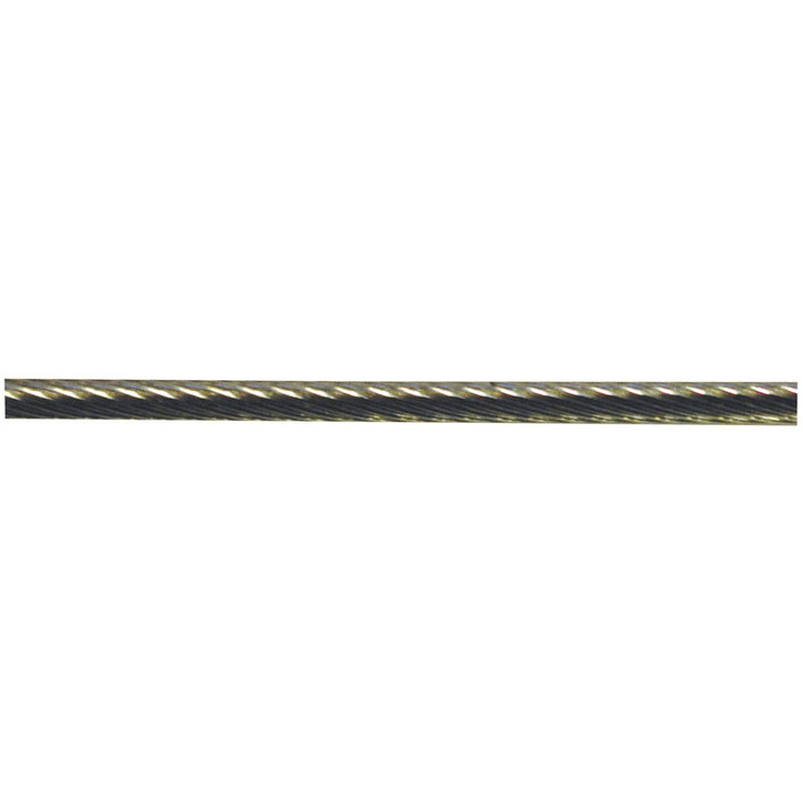 Stainless Wire Rope 3.0mm 19 Strands - Sold as 100m roll