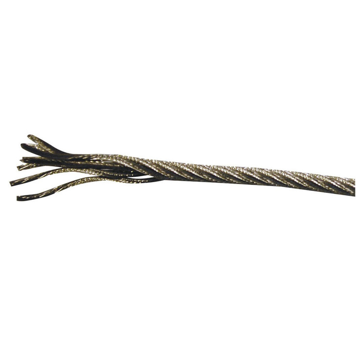 Stainless Wire Rope 3.0mm 7x19 Strands - Sold as 100m roll