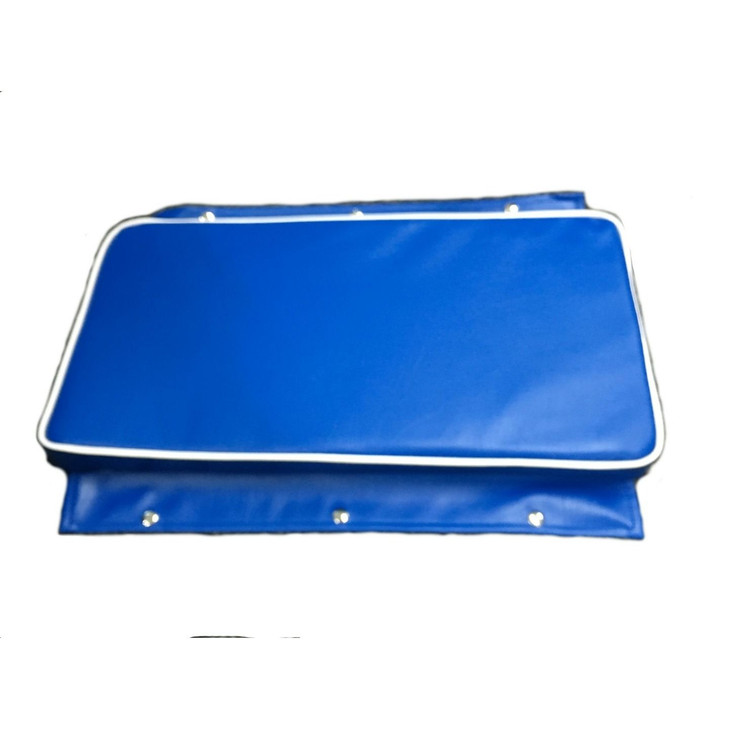 Boat Cushion - 600 x 300mm Royal Blue with Snap Flaps