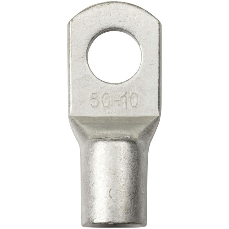 10mm Non-Insulated Eye Terminal 50mm2 1/0AWG Pack of 2