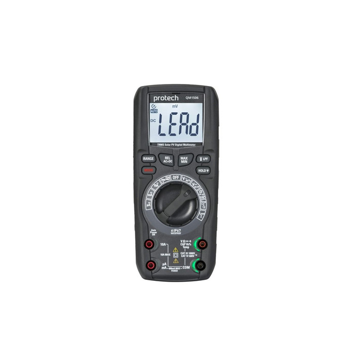 CAT III 1500V Solar PV Multimeter