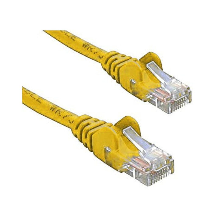 8ware CAT5e Cable 2m - Yellow Color Premium RJ45 Ethernet Network LAN UTP Patch