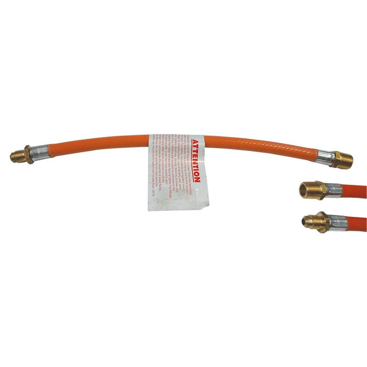 Gas Hoses -  3/8" BSP - 3/8" BSP Male to 5/16" SAE Male 300mm