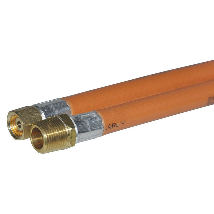 Gas Hoses -  3/8" BSP - 3/8" BSP Male to 1/4" BSP Female 600mm