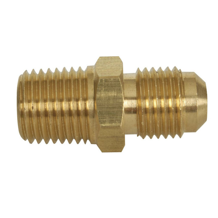 Gas Fittings - 5/16" SAE Male to 1/4" BSP Male